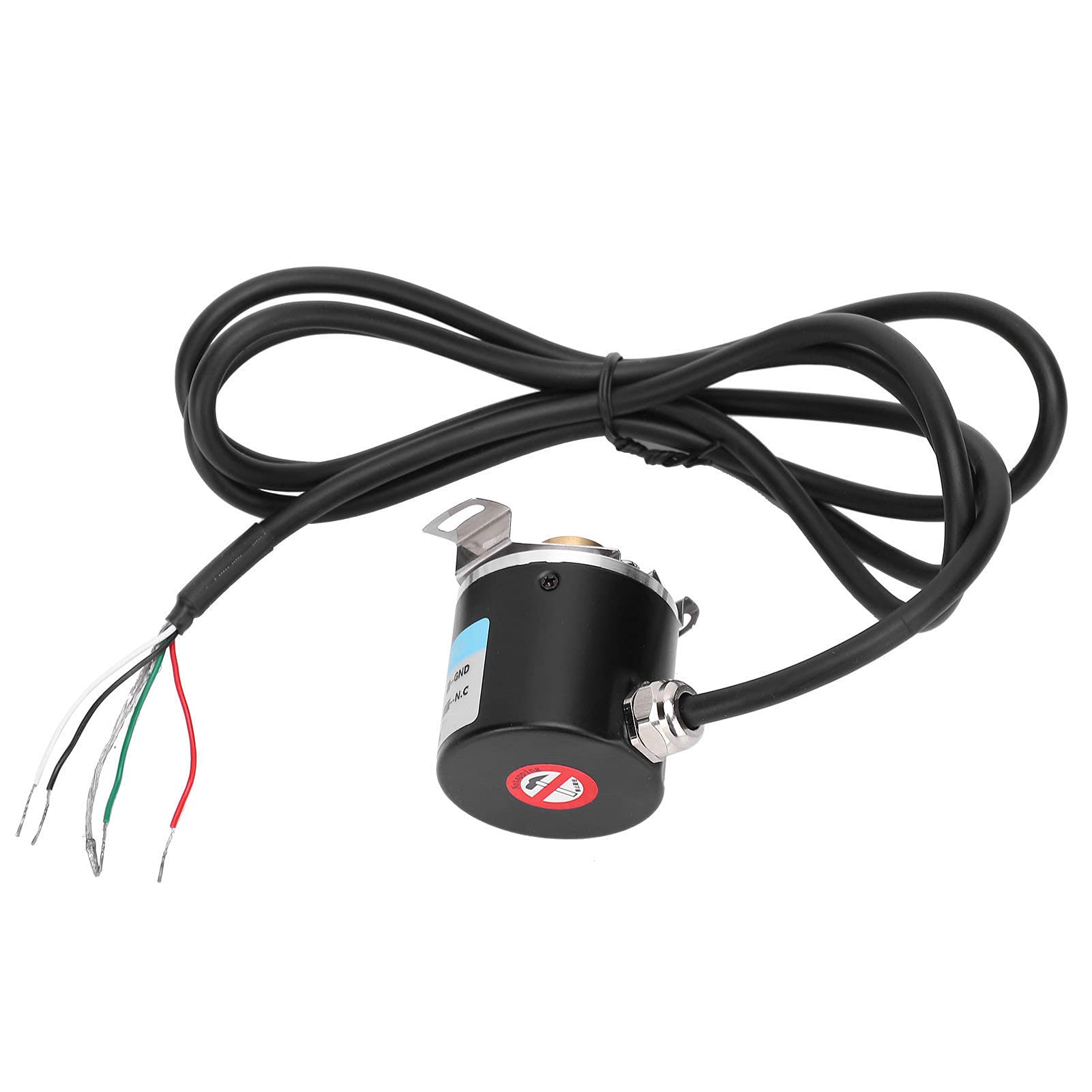 Encoder Hollow Shaft AB 2 Phase Industrial Automation Parts 3000-6000rpm DC5-24V Compact Efficient Working Environments (100B)