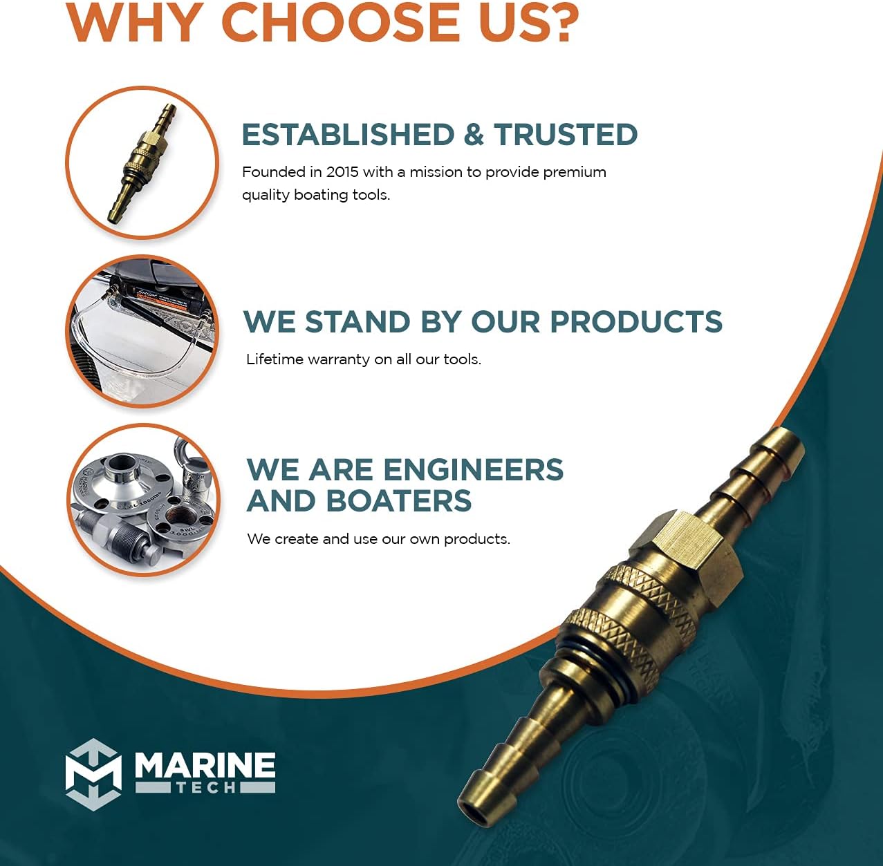Marine Tech Tools Bleed Fitting - Quick Disconnect Tool - Seastar Bleed Fitting Tool - Hydraulic Steering Kit : Sports & Outdoors