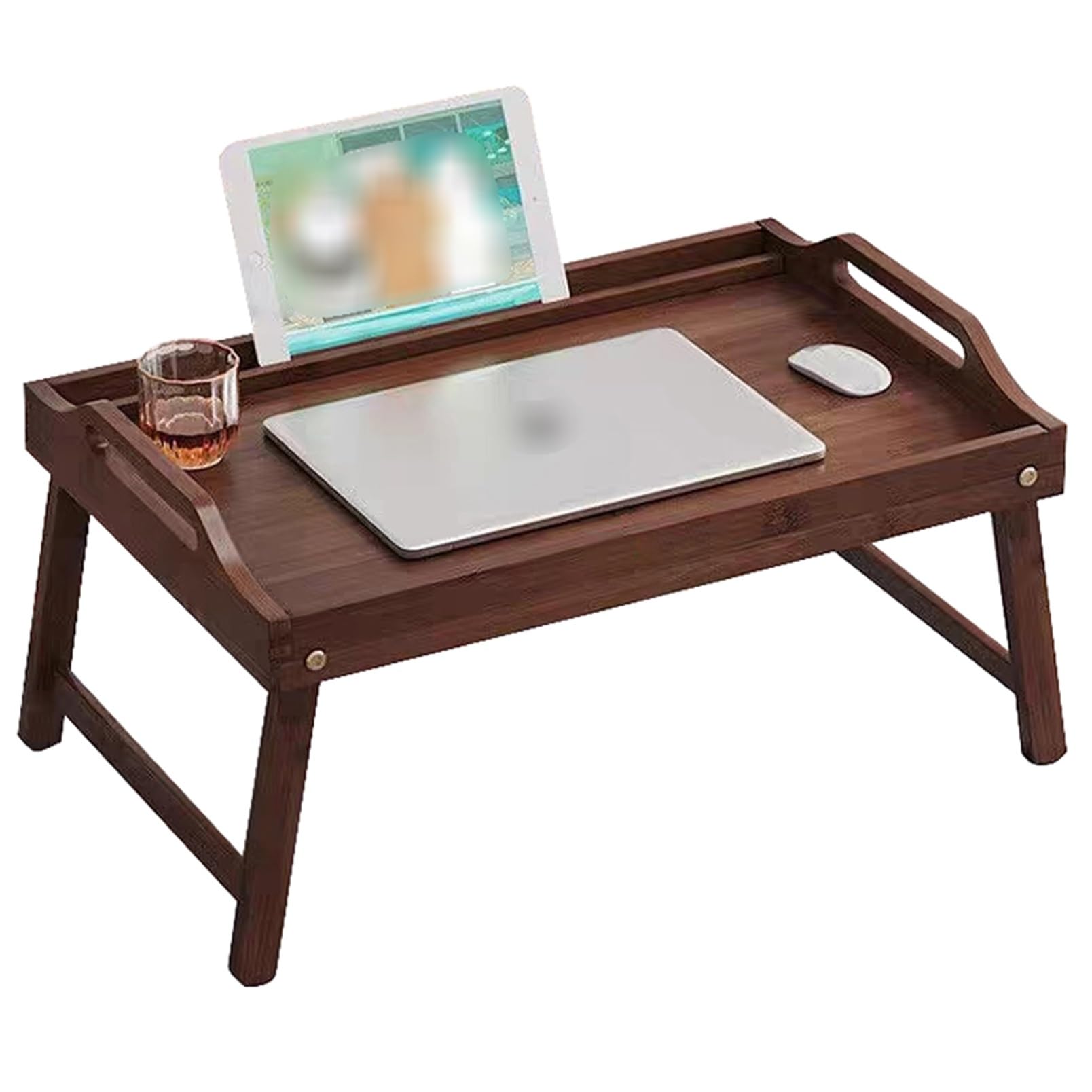 Low Table Bamboo Japanese Style Bed Small Tea Table Simple Bay Window Kang Table Tatami Foldable Table (Size : 50x30x24cm)