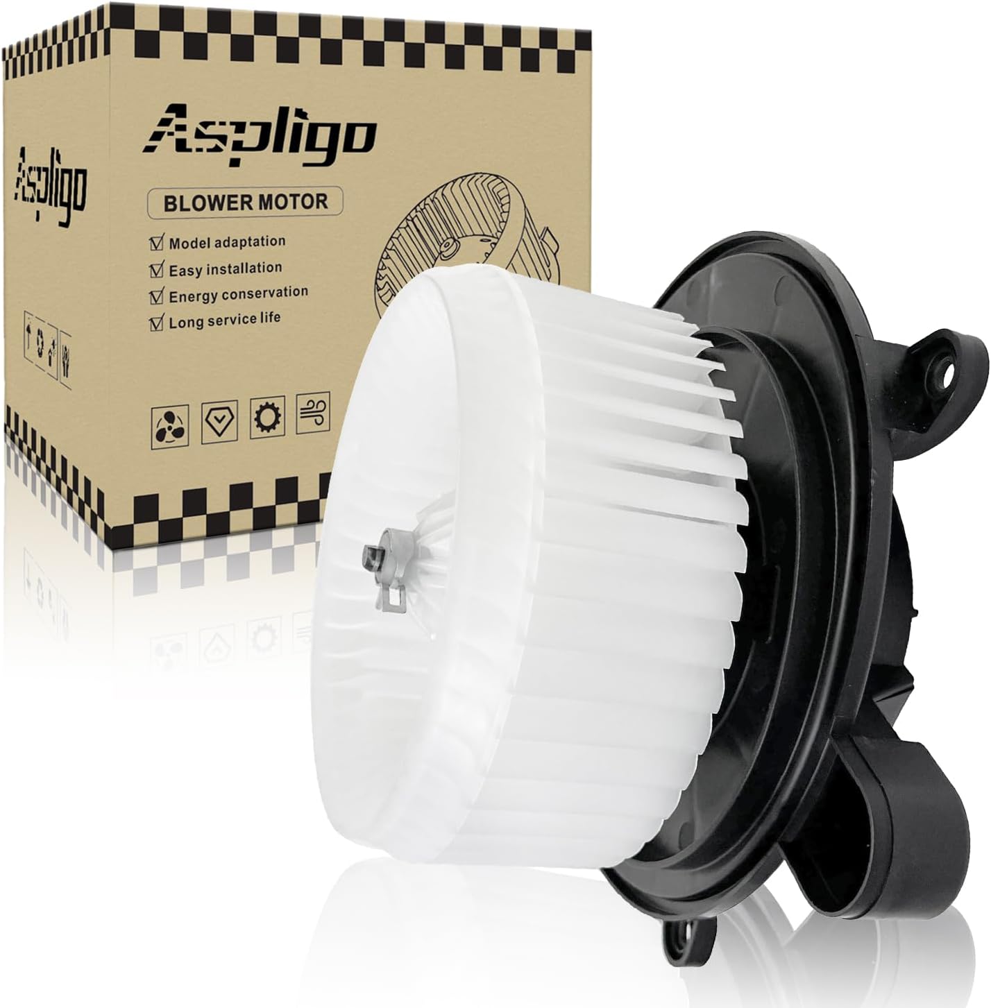 700217 AC Heater Blower Motor Fan Assembly Fit for Ford Focus 2.0 2008 2009 2010 2011，Focus 2.5 2010 2011 9S4Z19805B, FO3126132