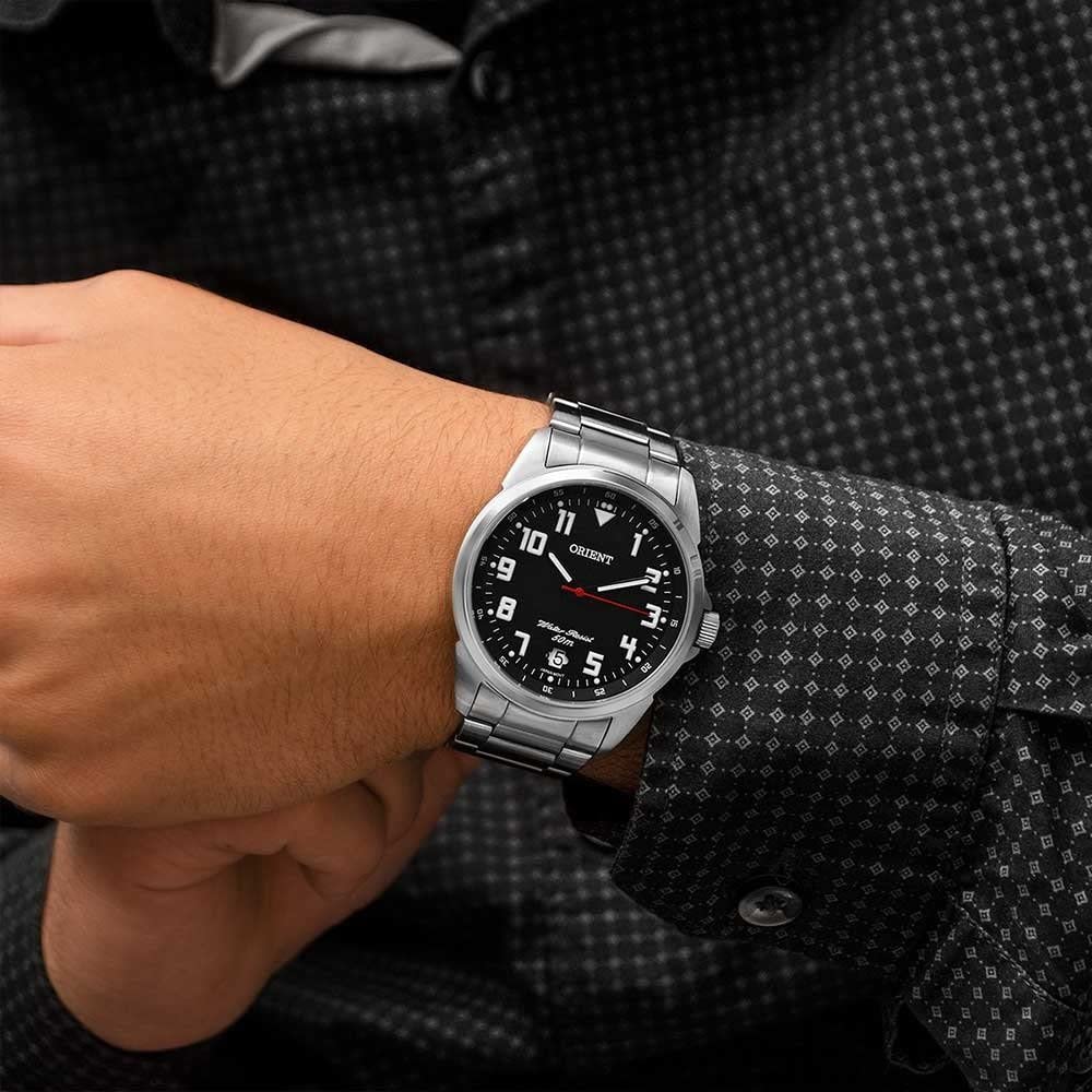 Relogio Orient Masculino Analogico Prata Mbss1154a P2sx em promoção! Veja a oferta e mais achadinhos de Relógios de pulso 7 Hoje é o melhor dia para comprar Relogio Orient Masculino Analogico Prata Mbss1154a P2sx com aquele preço maroto! Promoção! Aproveite a oferta! 7
