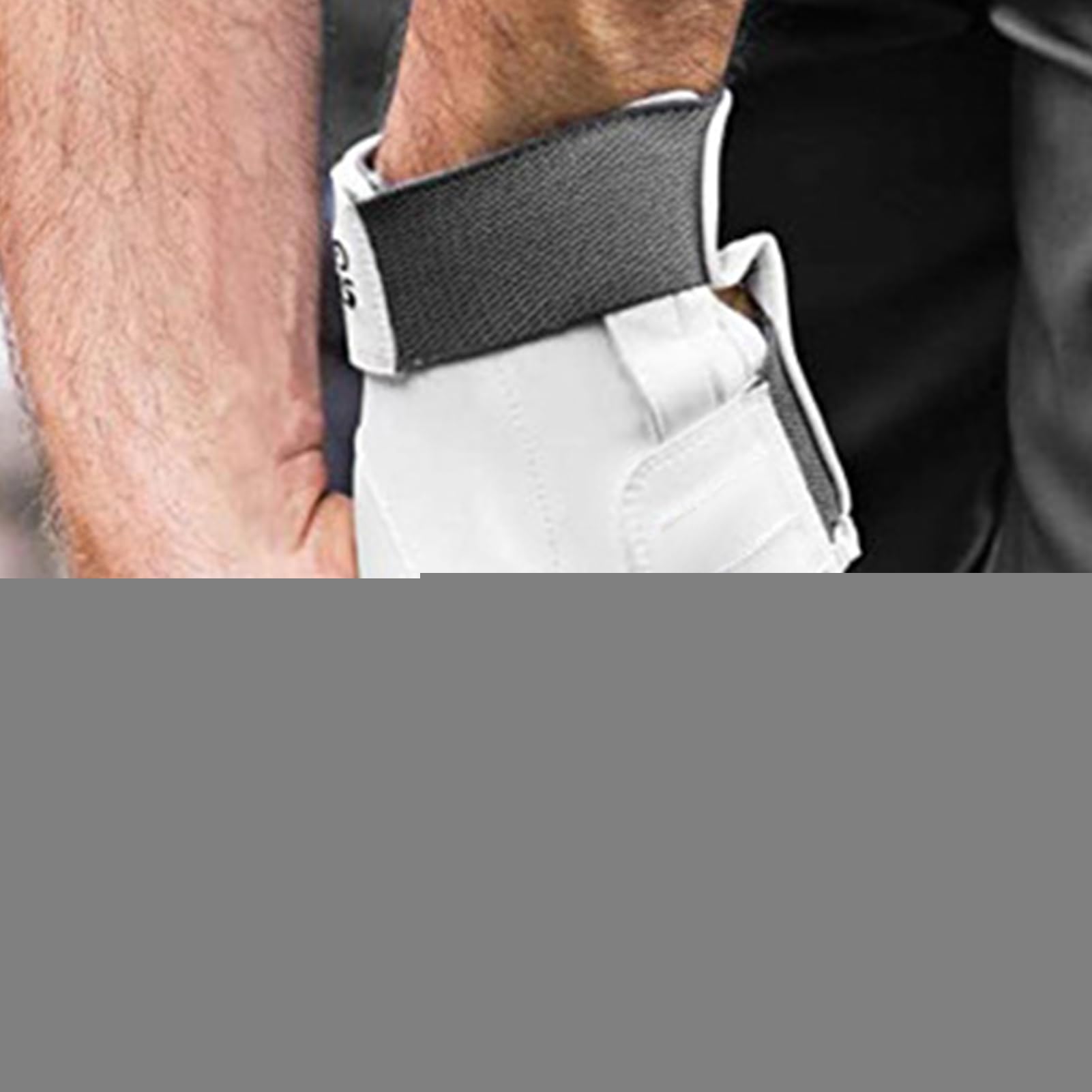Generico Guanti da golf in pelle, guanti da golf da allenamento | Fermo per polso per guanti da pratica 2 in 1,Attrezzatura da lavabile in lavatrice per principianti, appassionati e professio