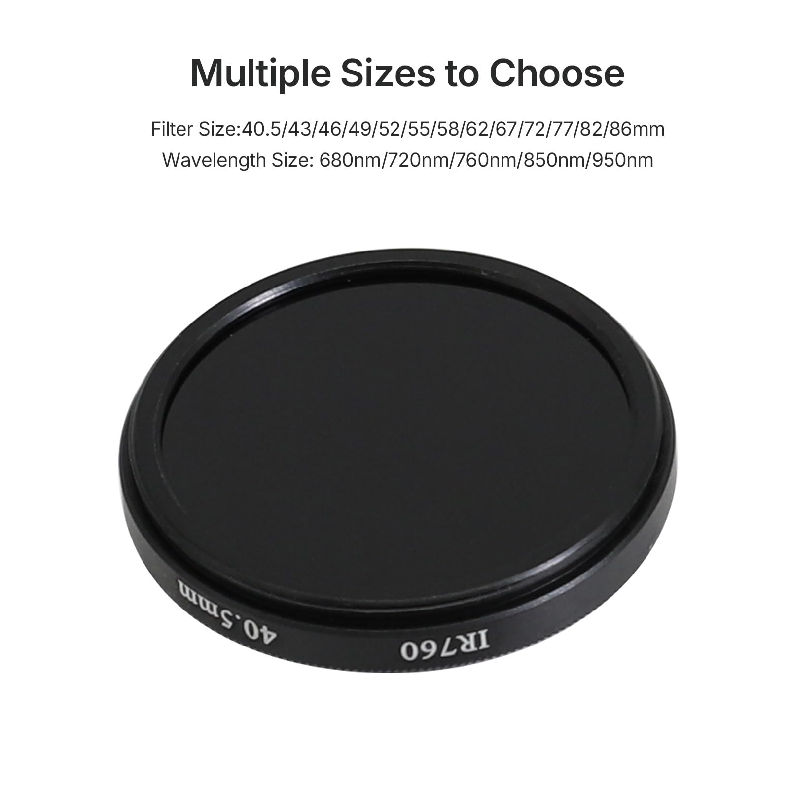 Amazon | Toileum 43mm赤外線フィルターIR950赤外線IR透過フィルター