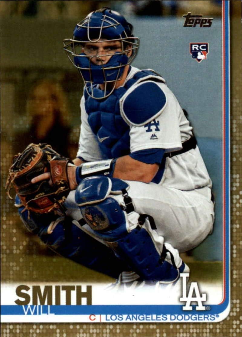 2019 Topps Update (Series 3) Gold SER2019#US199 Will Smith Los Angeles Dodgers RC Rookie Official Baseball Trading Card