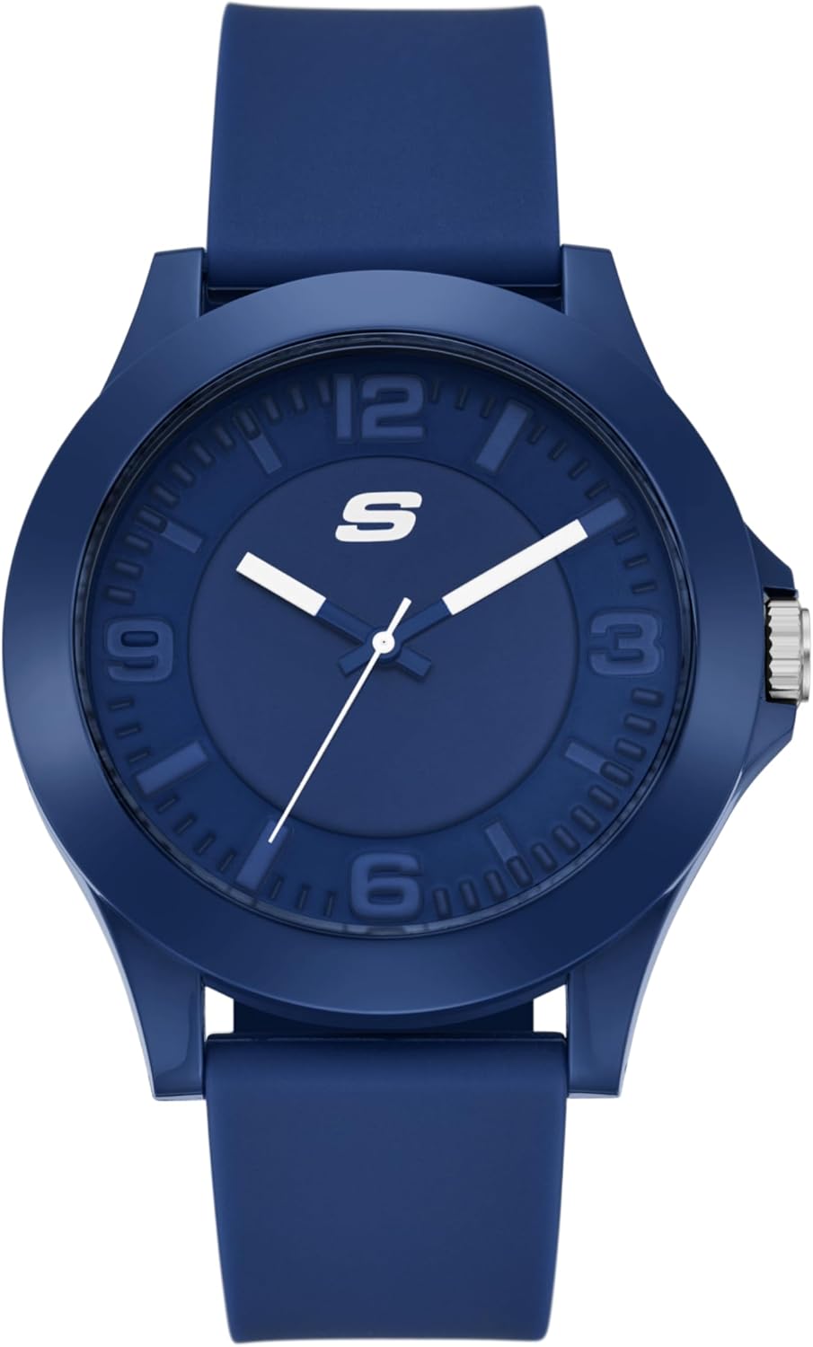 Skechers Men's Rosencrans Analog Blue Silicone Watch (Model: SR5256)