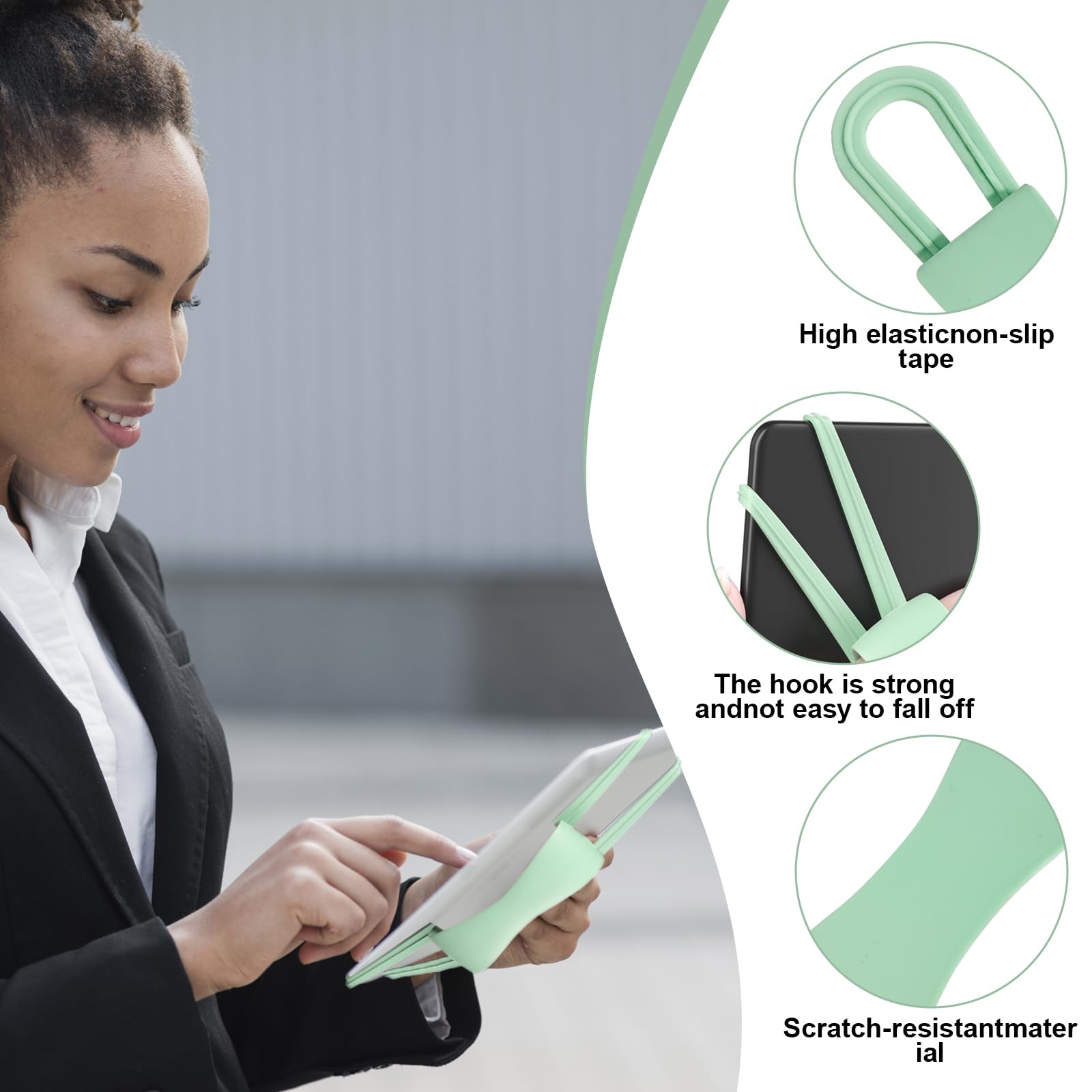Enwye Zachte handriem voor Kindle e-readers en tablets Enwye Zachte handriem voor Kindle e-readers en tablets