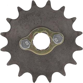 Engine Sprocket, Front Sprocket Cog, Chain Disk Modification Sprcoket - 520 Chain, 20mm Inner Diameter, Vertical Engine - for 125cc-250cc Dirt Pit Bike ATV Go Kart Buggy Quad Motorcycle (16 Teeth)