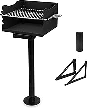 Stanbroil Charcoal Barbecue Grill for Outdoor, Heavy Duty Steel Park BBQ...