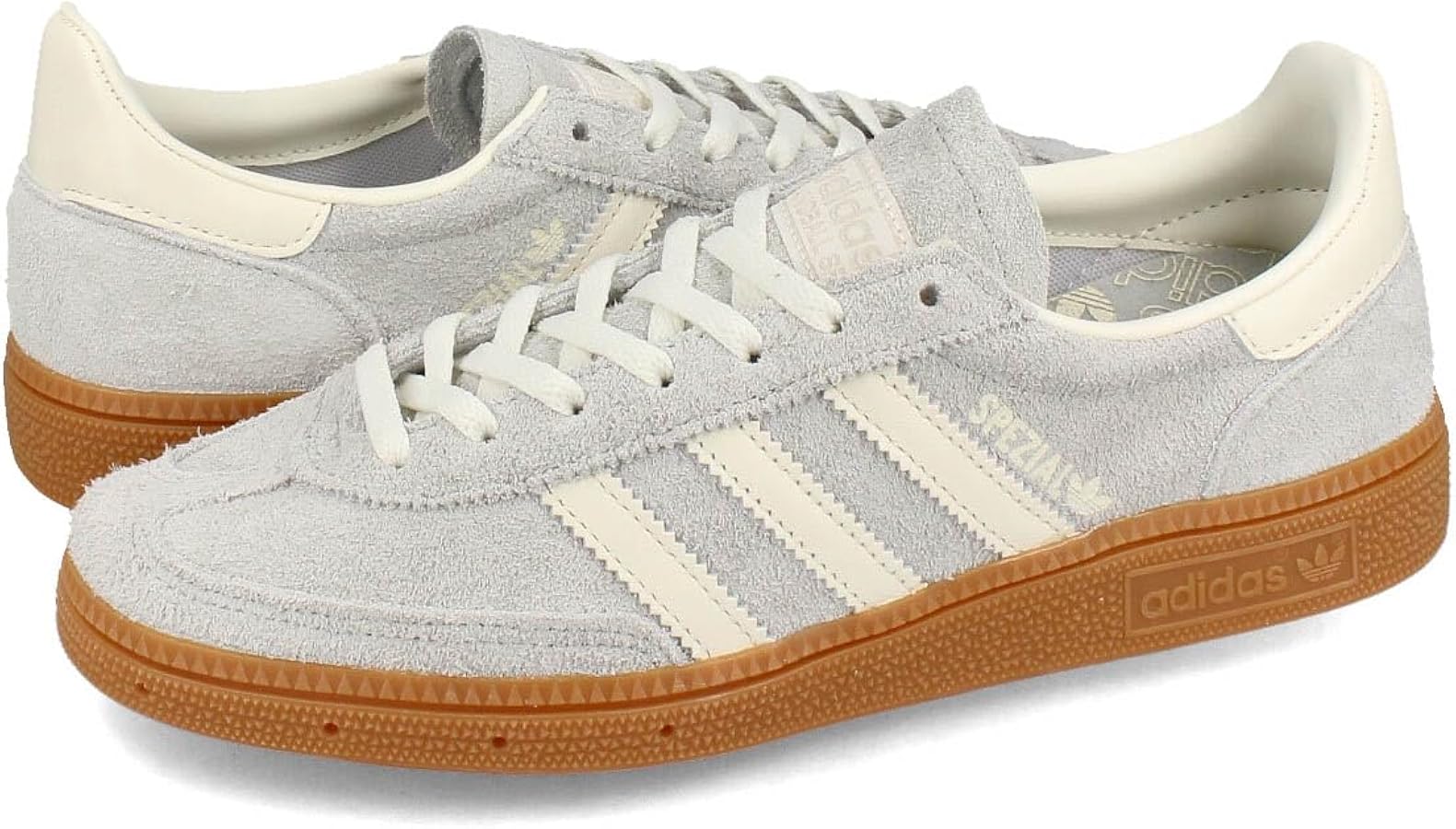 【aka】adidas ハンドボール スペツィアル 24cm シルバー Adidas】ハンドボールスペツィアルブラックシルバースニーカー