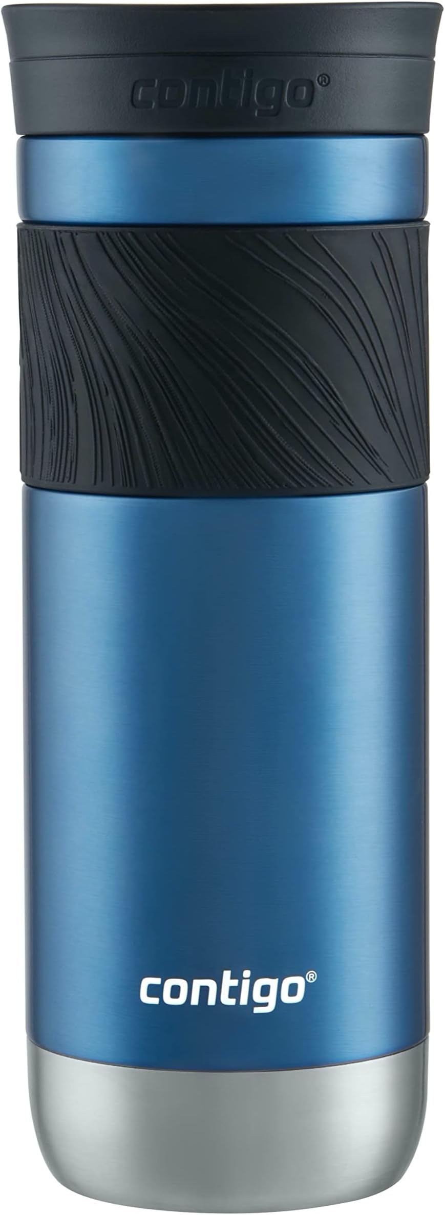 Byron Vacuum-Insulated Stainless Steel Travel Mug, 20oz - Leak-Proof Lid, BPA-Free, Blue Corn - Perfect Reusable Cup for Coffee or Water; hot and cold beverage holder