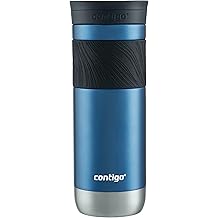 Contigo Byron Vacuum-Insulated Stainless Steel Travel Mug, 20oz - Leak-Proof Lid, BPA-Free, Blue Corn - Perfect Reusable Cup for Coffee or Water; hot and cold beverage holder