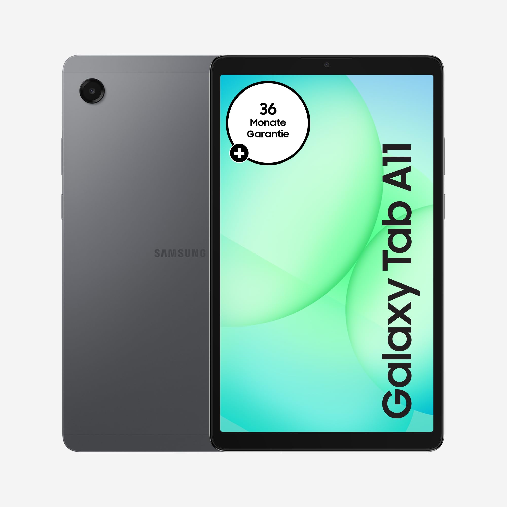 Samsung Galaxy Tab A11, Android Tablet, 8,7 Zoll Display mit 90 Hz Bildwiederholrate, 64 GB Speicher, 4 GB RAM, Dolby Dual-Lautsprecher, Gray, 3 Jahre Herstellergarantie [Exklusiv bei Amazon]