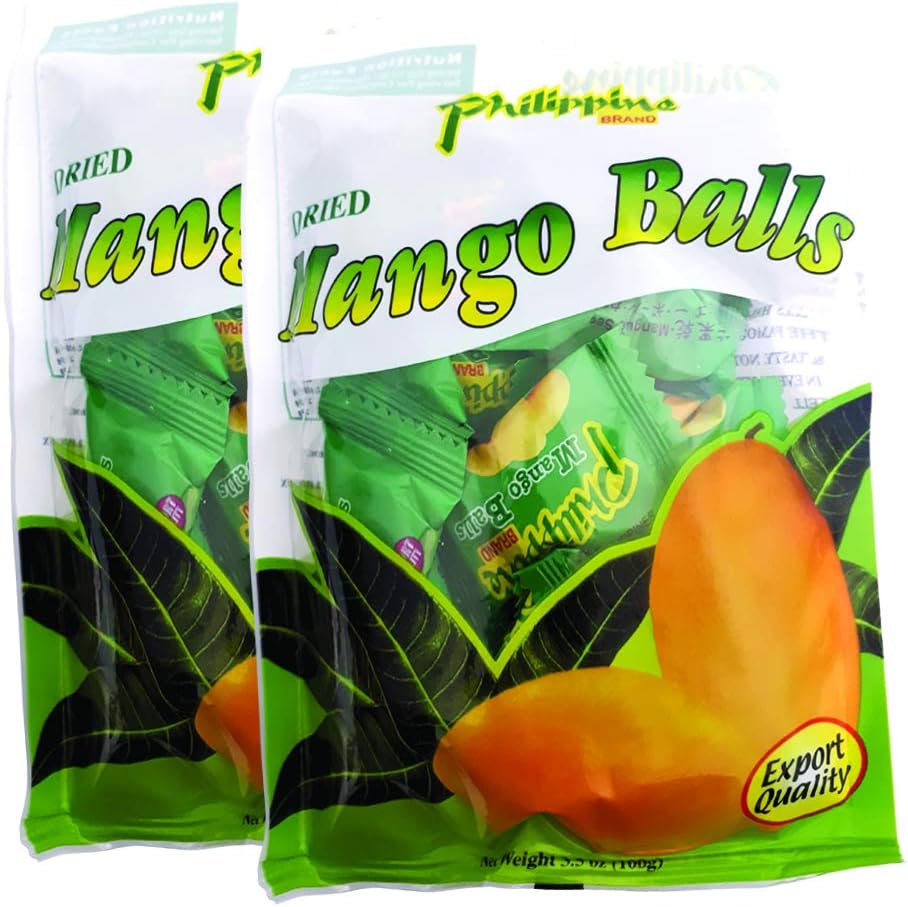 Philippine brand dried mango balls 100g