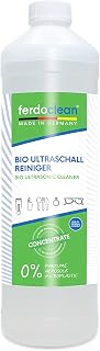 ferdoclean® 1000ml concentrato organico per pulizia ad ultrasuoni | Pulitore ad ultrasuoni per dispositivi ad ultrasuoni per la pulizia di occhiali, gioielli, monete, prodotti dentali