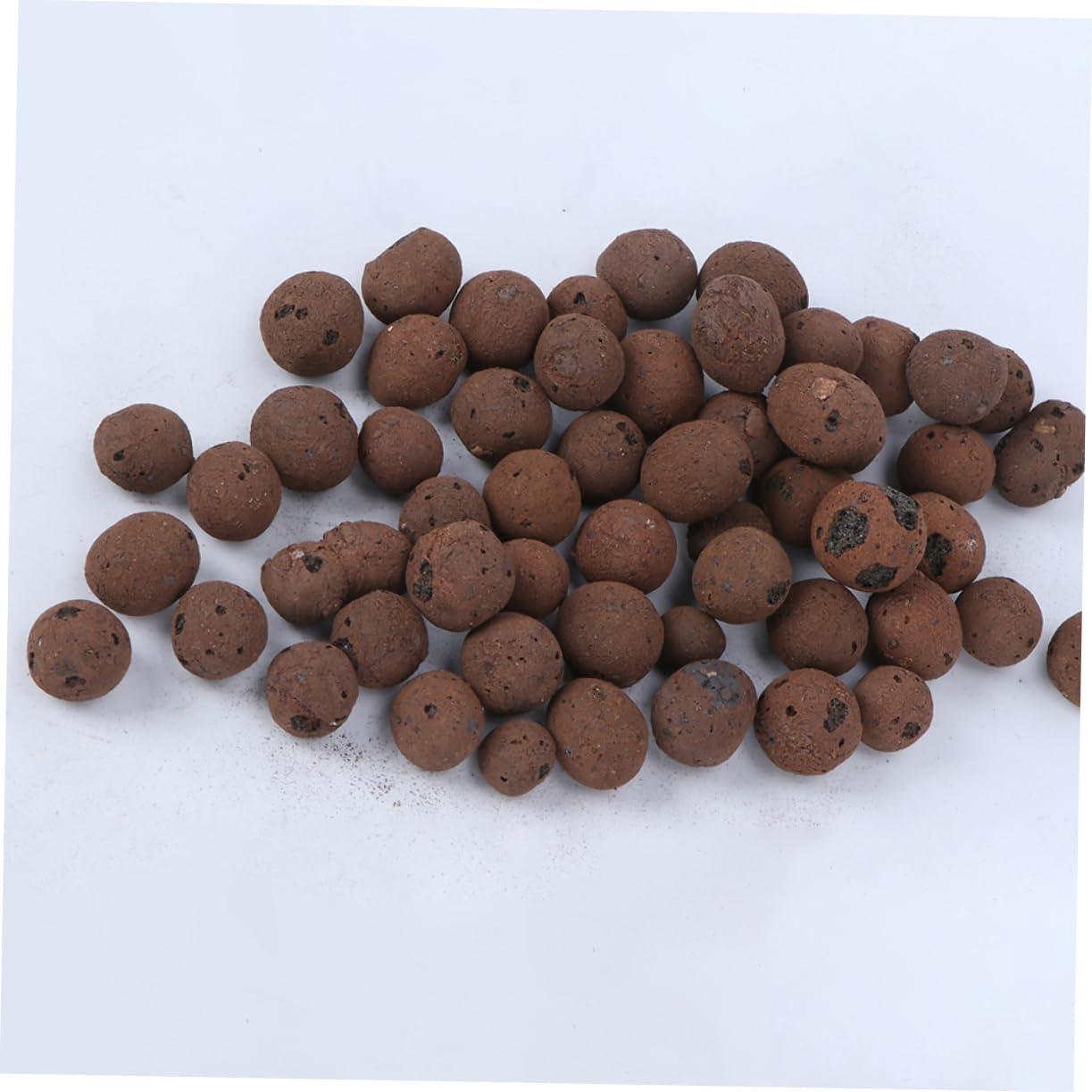Kisangel Rocas de Arcilla Marrón para Macetas de Cactus y Suculentas, Base Práctica y Transpirable para Cultivo Hidropónico en Hogares y Oficinas, 1 Bolsa