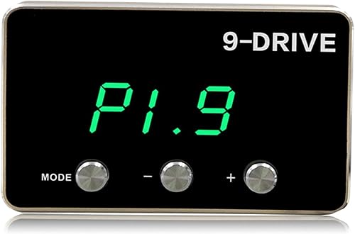 Mallofusa Controlador electrónico universal de 9 MODOS de conducción inteligente pedal acelerador de combustible eficiente para acelerador