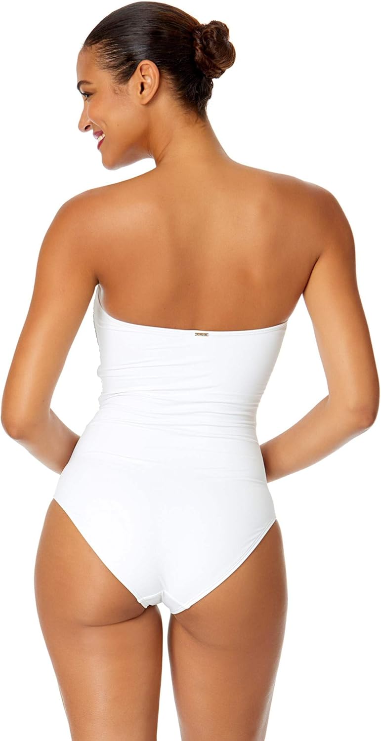 Anne Cole Womens Twist Front Shirred One Piece Swimsuit - Image 9
