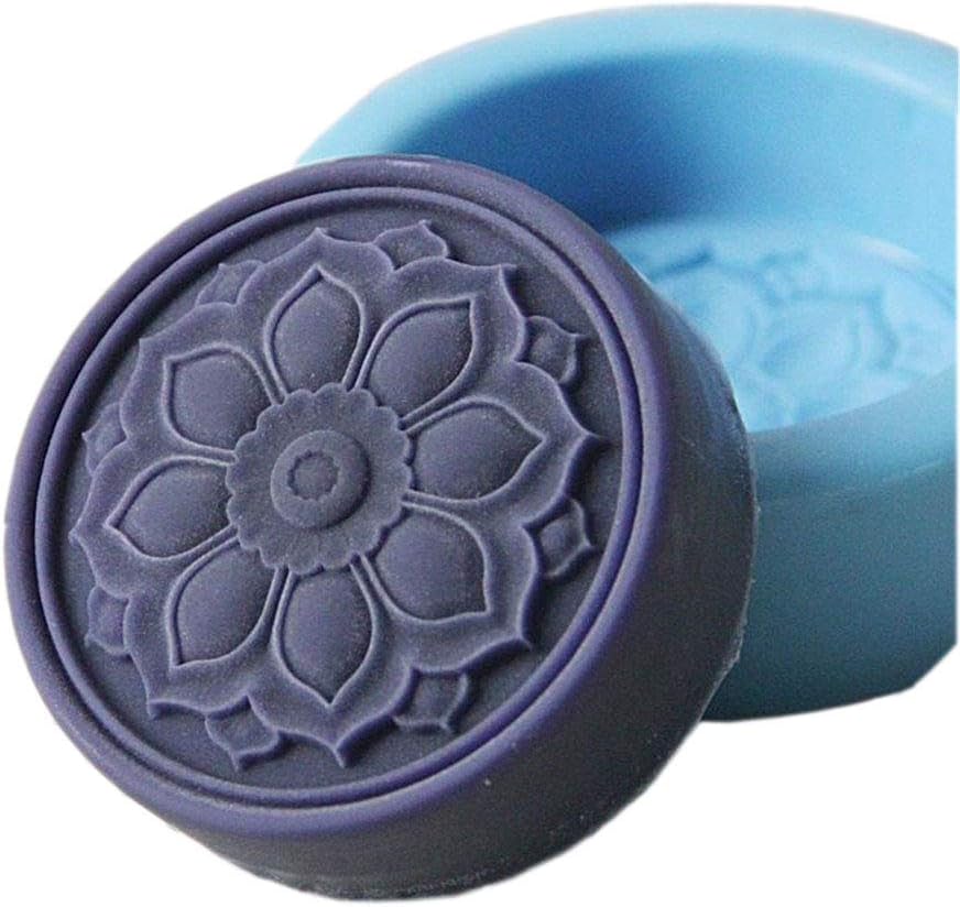 Round Flower Silicone Soap Molds Soap Molds for Soap Making Silicon Molds for Soaps DIY Craft Handmade Soap Candle Plaster Resin Mould (14) : Arts, Crafts & Sewing