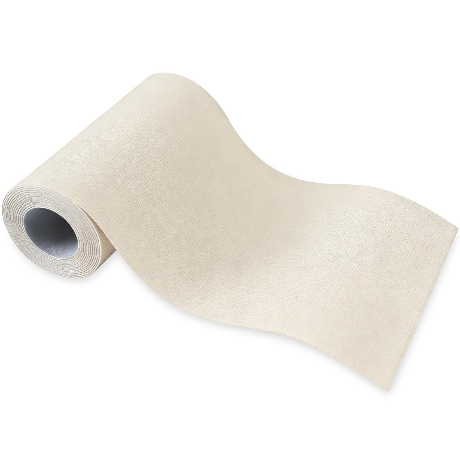 Canvas Repairs Tapes 200cm x 10cm Self Adhesive Canvas Patches (Off-White)
