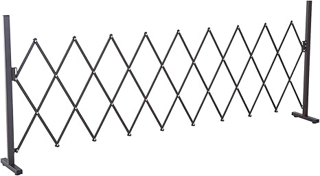 retractable garden gate