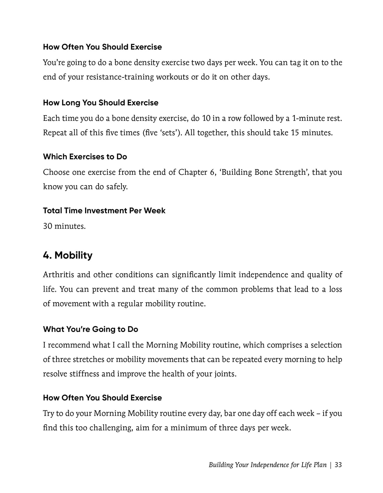 Independence for Life: The Complete Guide to Building Strength and Regaining Mobility Beyond 50