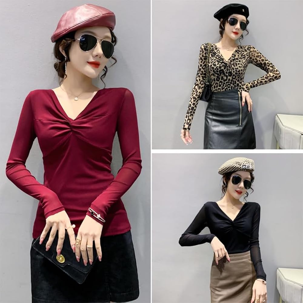 Amazon.co.jp: [満天屋] 秋春 社交ダンス衣装 ダンスウェア レオパード