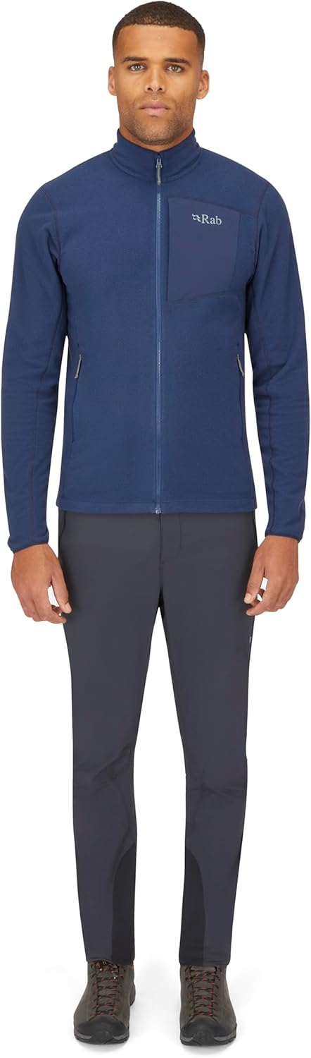 Rab Men's Tecton Jacket - Midweight Full-Zip Fleece Coat for Hiking, Camping, & Casual Use - Image 2