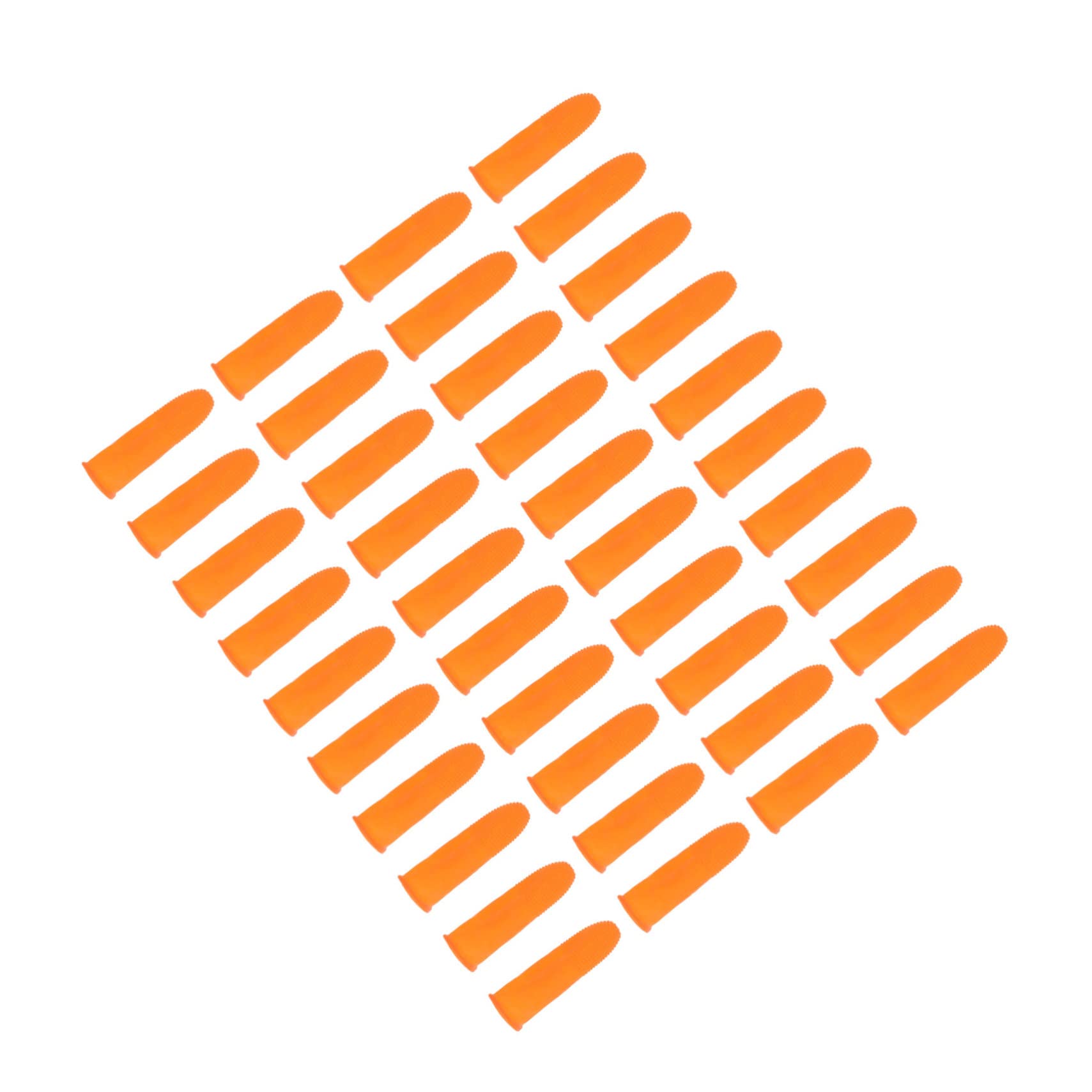 NOLITOY 300 Pcs Wear-Resistant Non-Slip Finger Cots Latex Fingertips Covers Non-Slip Finger Covers Finger Protective Covers Latex Finger Protectors Fingertip Covers Portable Finger Covers