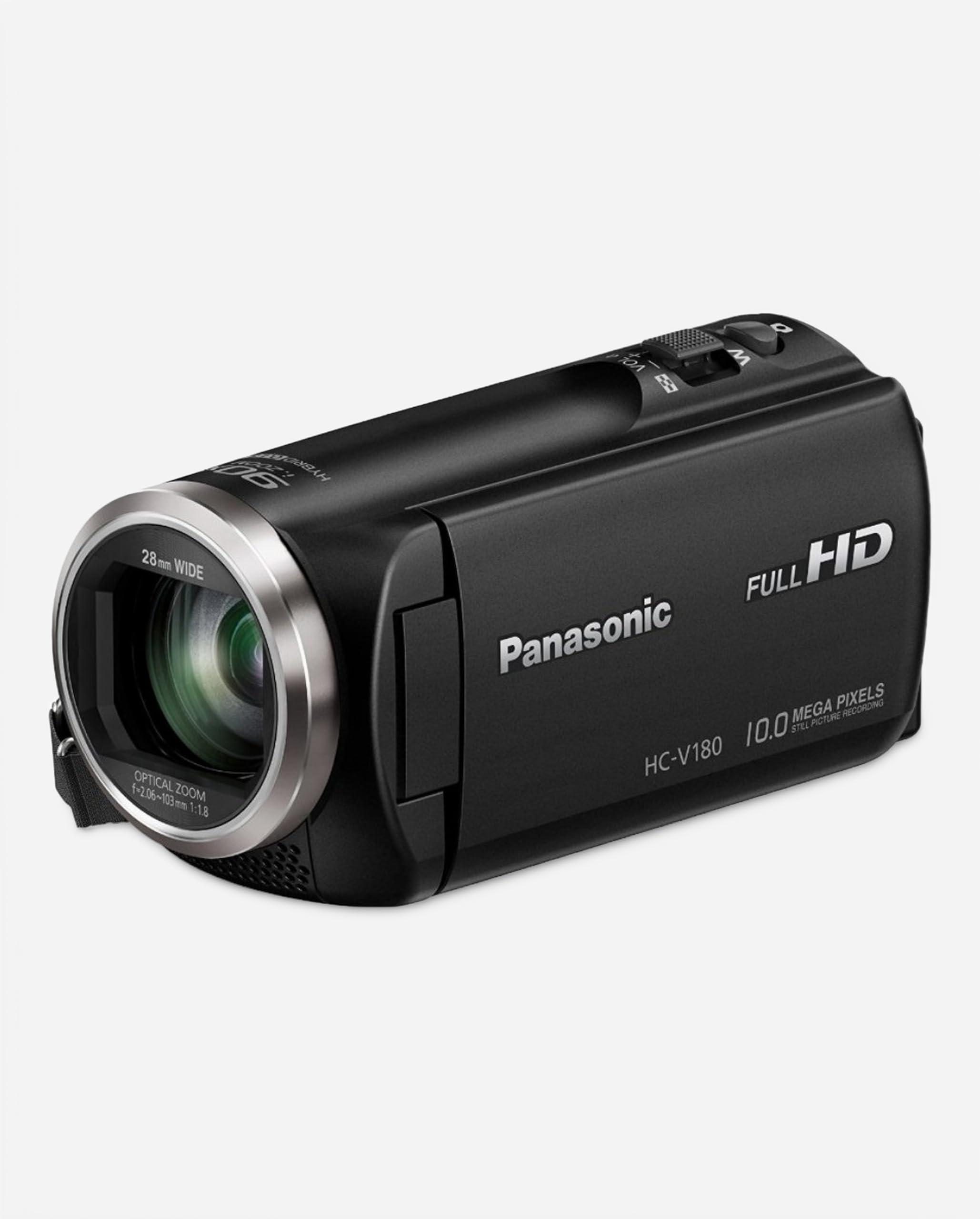 Amazon.com : Panasonic Full HD Video Camera Camcorder HC-V180K