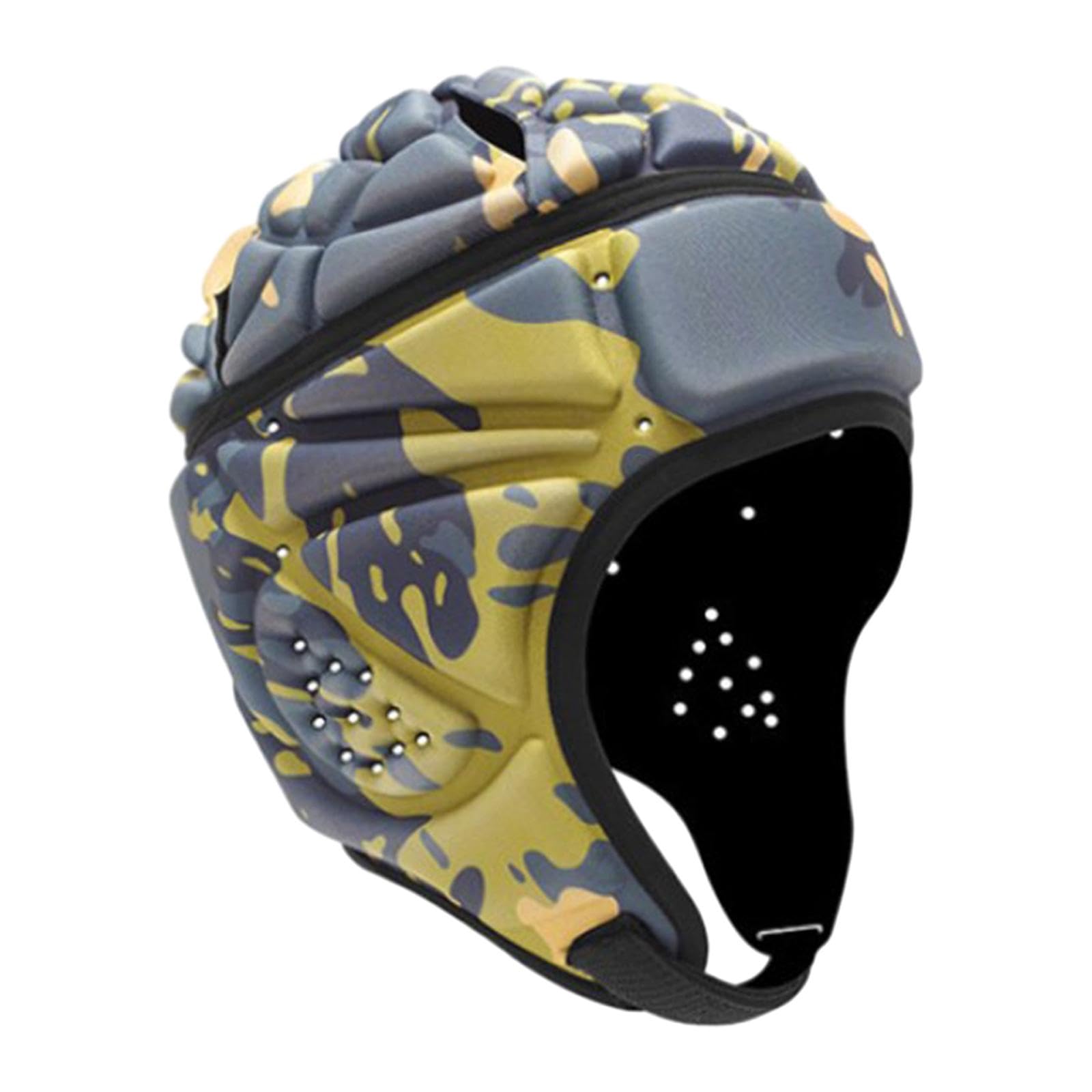 Casco da Rugby, Casco da Football con Bandiera con Fori di Ventilazione Caschetti da Rugby Versatili Copricapo da Rugby per Esigenze Speciali Rugby