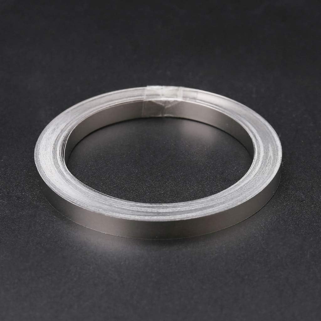 PoityA 10m Nickel-Plated Strip Tape for Li 18650 Battery Spot Welding 0.1x5mm/0.15x6mm - 0.15x6mm