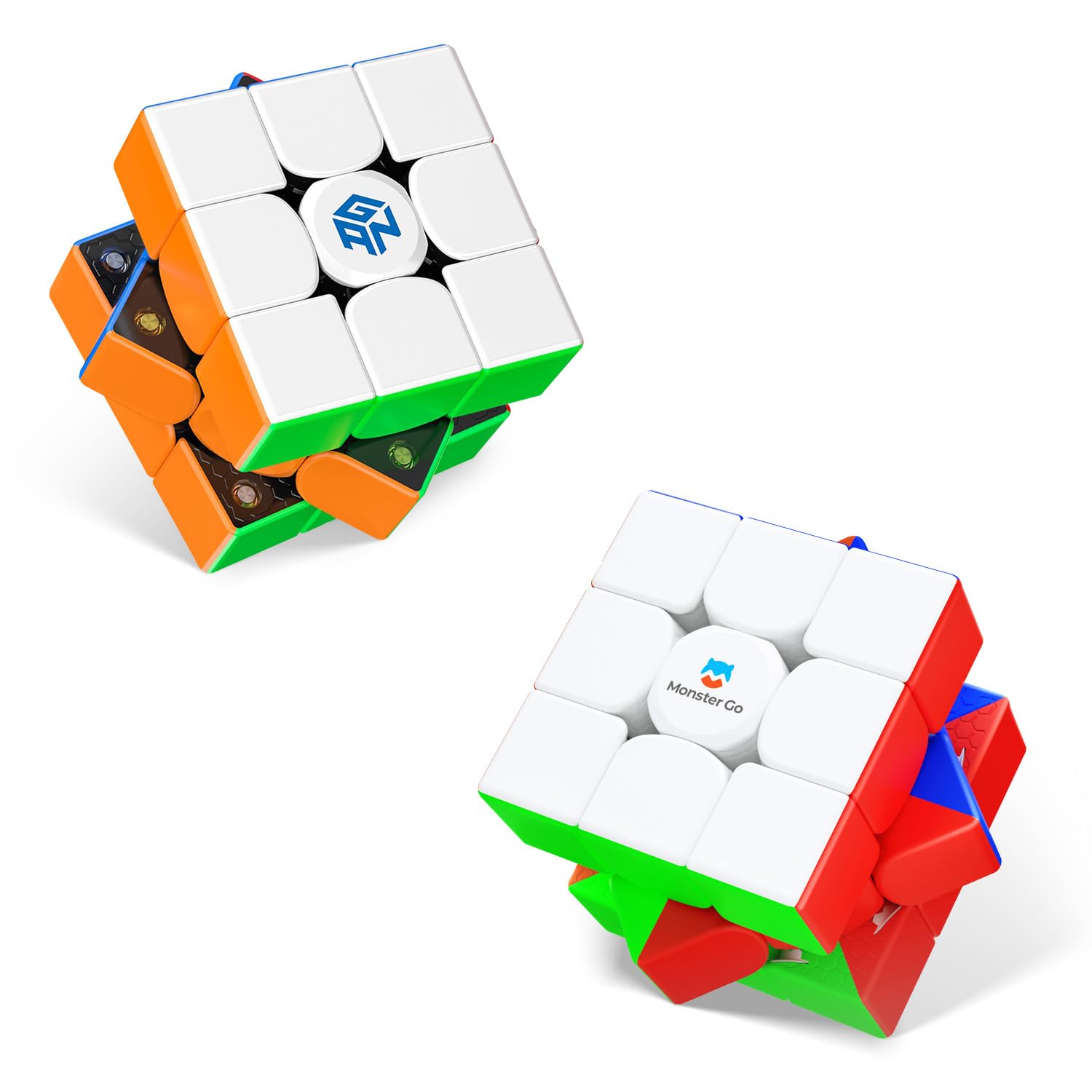Monster Go 356 EDU Magnetisch Zauberwürfel & GAN 356 M Lite 3x3 Speed Cube