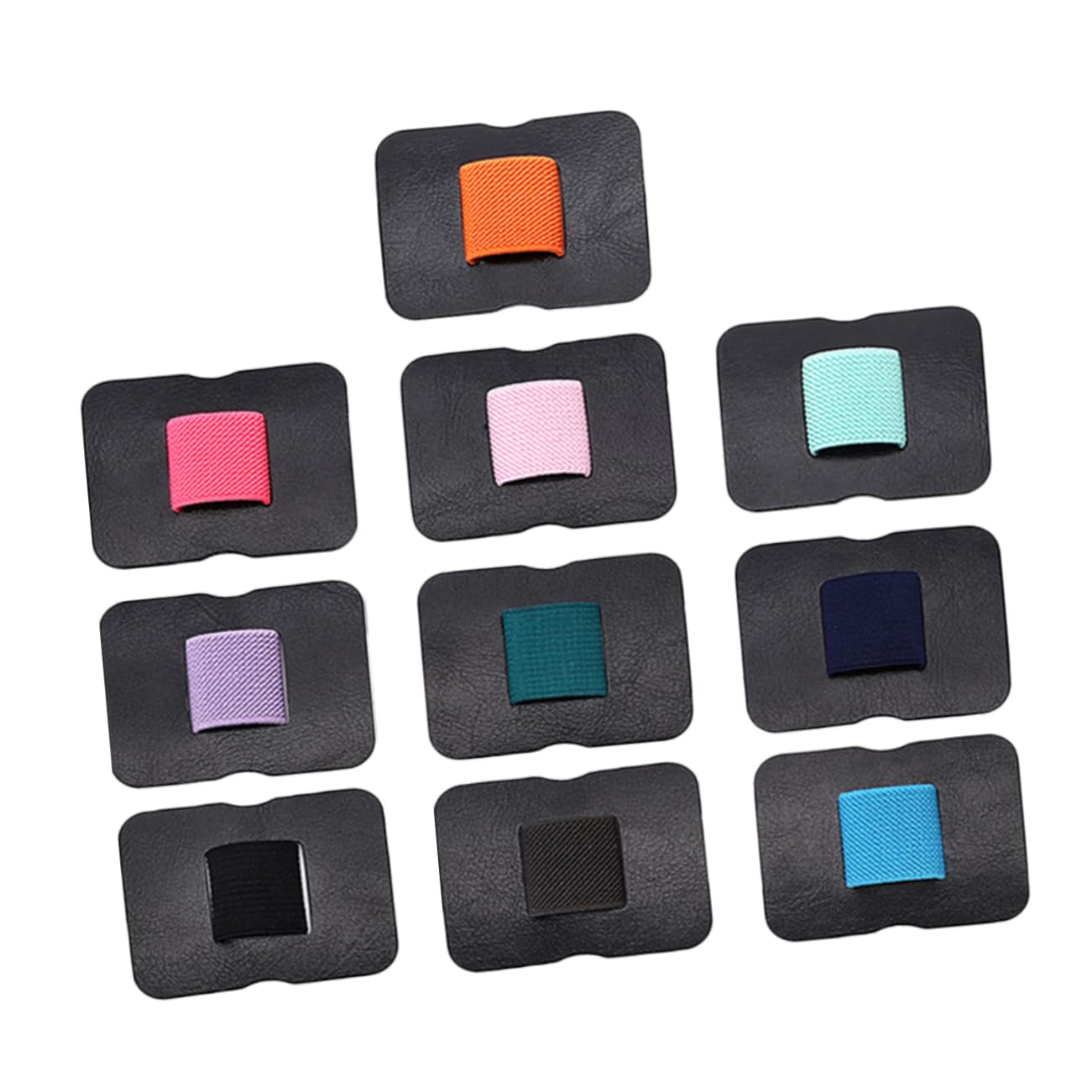 STOBOK 40stücke Teiliges Selbstklebende Stifthalter Für Notebooks Und Tablets Elastische Stiftschlaufe Verschiedenen Farben Praktischer Organizer Für Büro Und Unterwegs