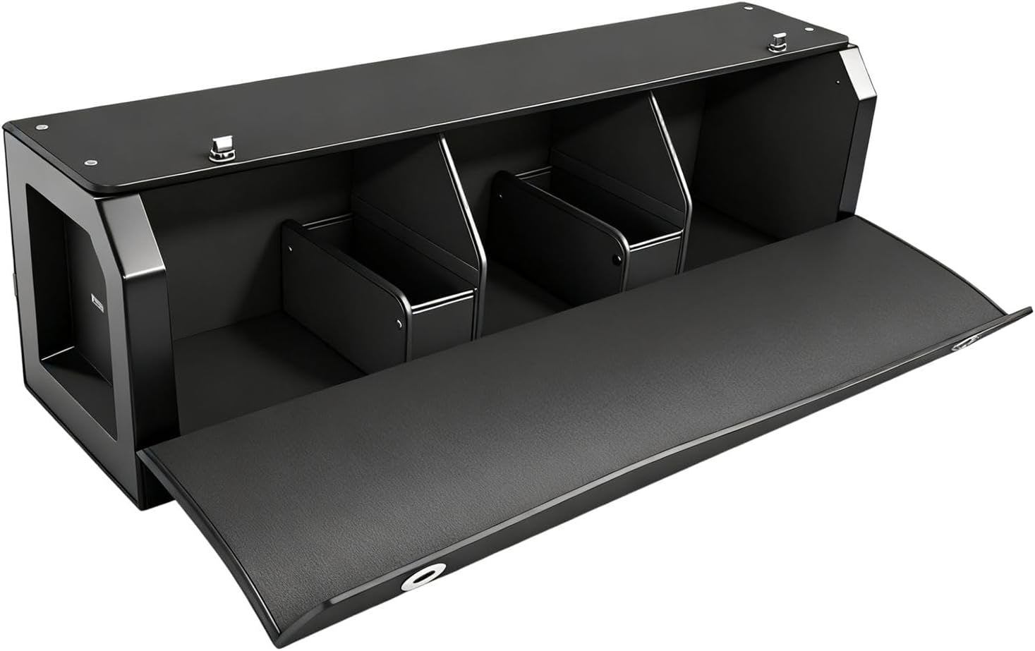 Car Trunk Organizer, Waterproof SUV Organizer Trunk Storage with Lid & Handle, Extra Large Leather Callapsible Cargo Organizers, Durable Car Storage Box for Ford Jeep (40.5''*11.4''*12.2'')