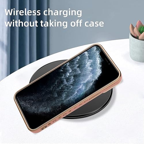 Miniatura 7 de MZELQ Funda diseñada para iPhone 11 Pro Max, diseño de mariposas para mujeres y niñas, con protector de pantalla, borde chapado de lujo, cubierta