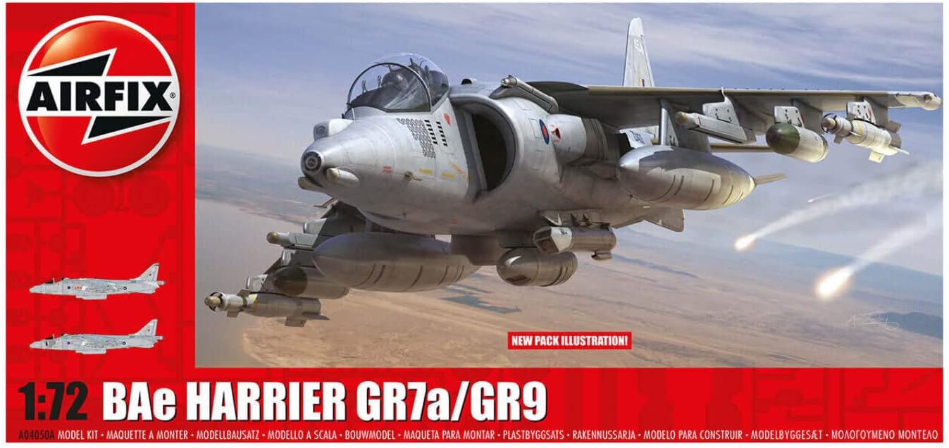 AirfixBAe Harrier GR7a / GR9 - RAF - 1:72 Scale Model Kit