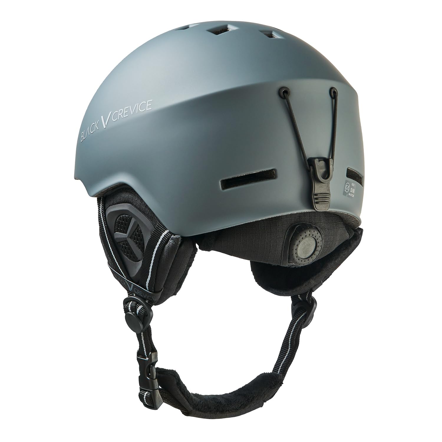 BLACK CREVICE Casco da sci Aspen I Casco da sci antiurto dal design sportivo in diversi colori I Casco da sci uomo & donna I Casco da snowboard I Casco da sci traspirante I Regolabile