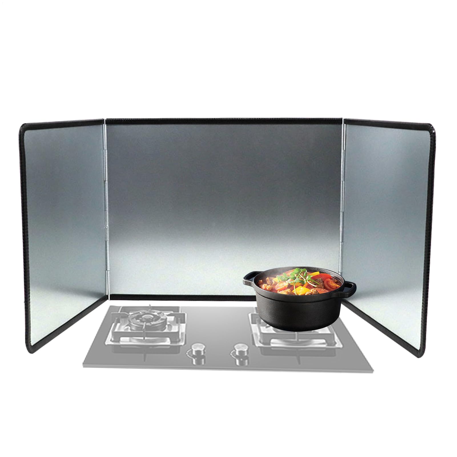 Protector De Salpicaduras Pantalla Antiaspersion | Protector Plegable Aislamiento Térmico Cocina Encimera Pared Alimentos