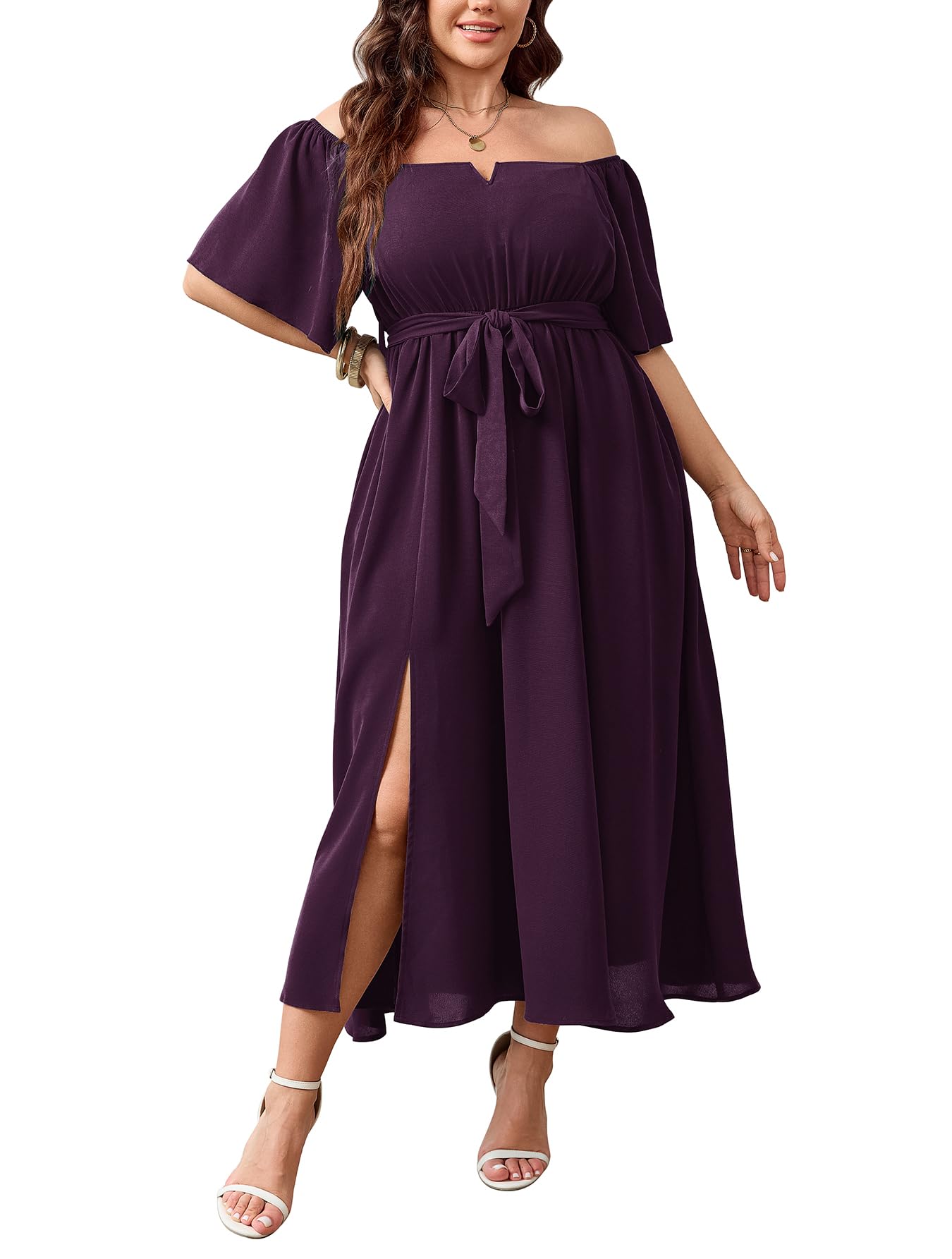 SCOMCHIC Womens Plus Size Formal Dresses