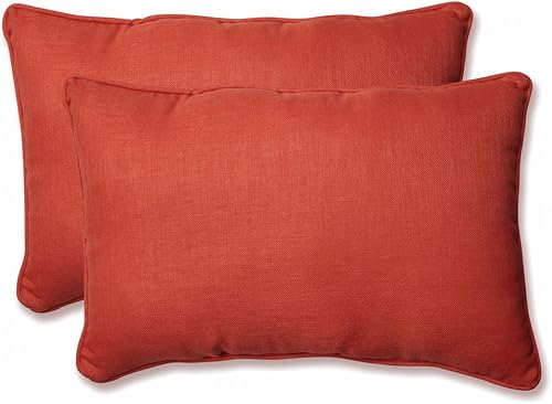 Vista 324 de Pillow Perfect - Cojín cuadrado para asiento de esquina para exteriores o interiores, color cobalto