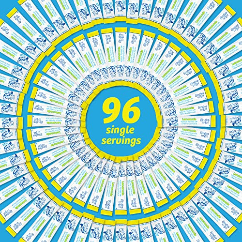 Wyler's Light Singles To Go Powder Packets, Water Drink Mix, Lemonade, 12 Boxes, 8 Servings Per Box, 96 Total Servings #TOP5