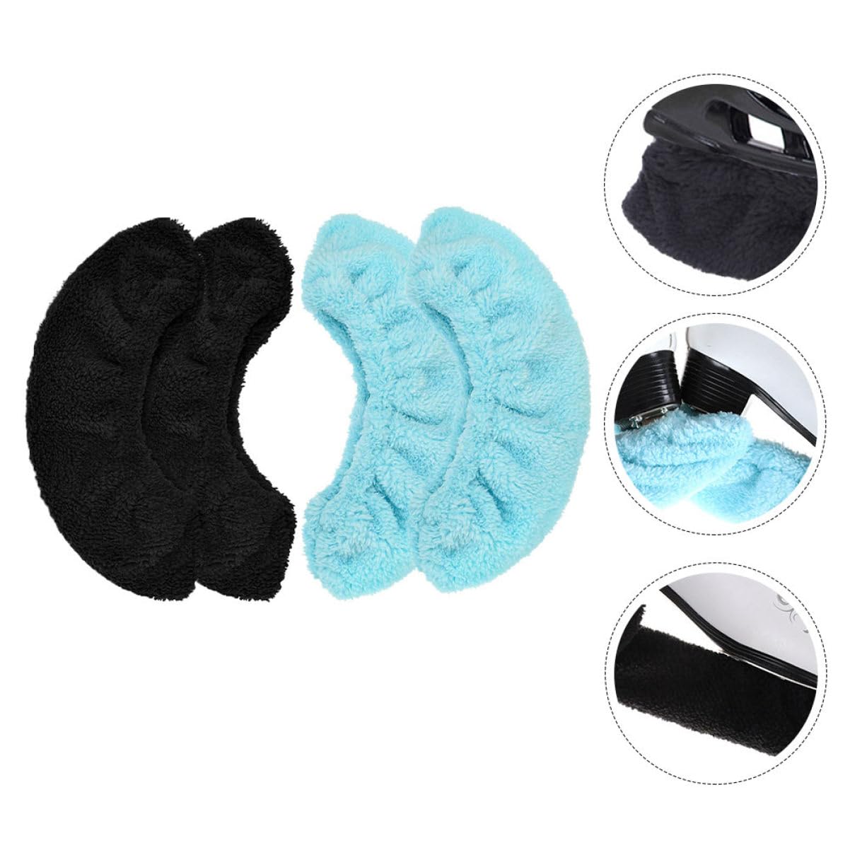 BESPORTBLE Lot de 2 Élastiques Souples Et Sûrs pour Patins à Glace Patins de Hockey Et Patins Artistiques 2 Paires