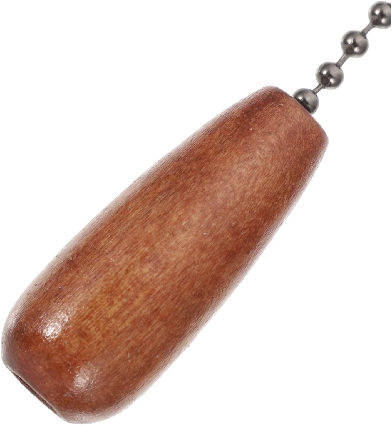 Beaded Extension Chains Pull Chain Pendant Extension for Ceiling Fan Wood Design Easy Use