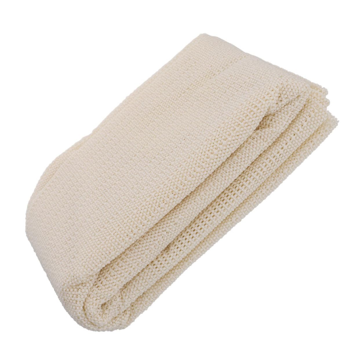 Alfombrilla antideslizante de PVC beige resistente para suelo VALICLUD
