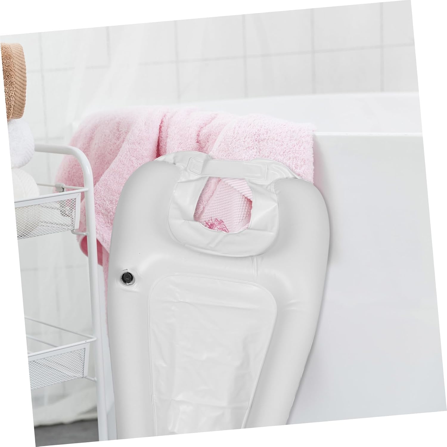 Inflatable Hair Washing Basin for Bedridden, PVC Shampoo Tray