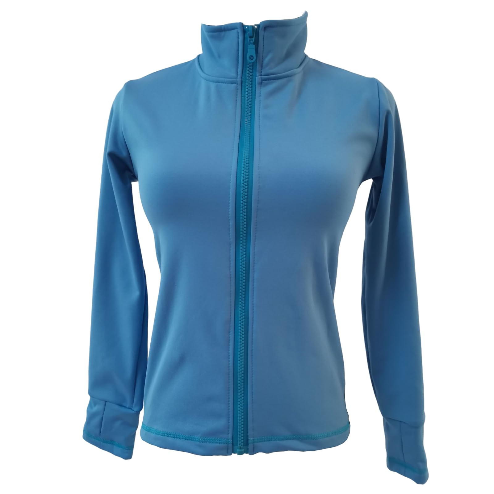 LIUHUO Veste de patinage artistique pour fille en velours chaud