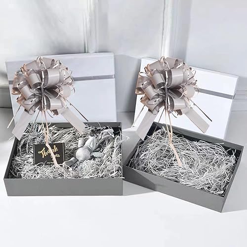 Miniatura 14 de 6 lazos de tracción de 6 pulgadas para regalo, fiesta, cumpleaños, vacaciones, regalos de flores Rosa