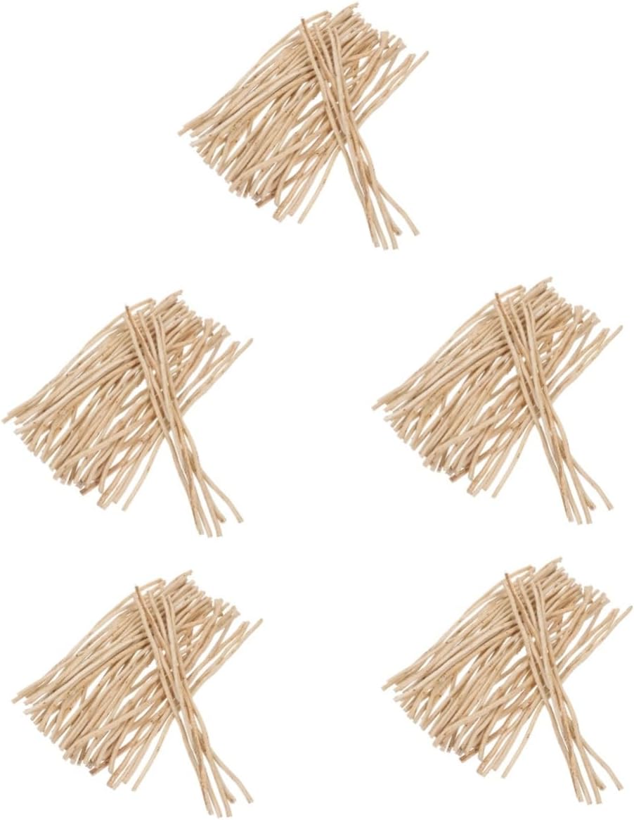 250pcs Natural Diffuser Sticks for Essential Oils Elegant Replacements Rattan Fragrance Sticks for Home Decor Indoor Air Quality and Atmosphere
