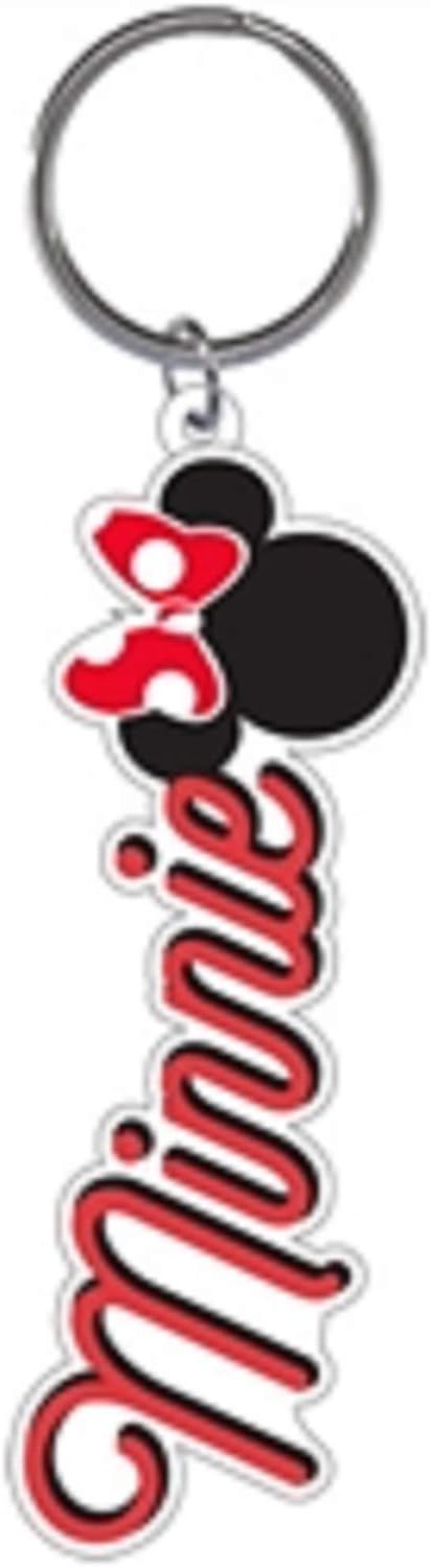 Minnie Mouse Summer Bow Lasercut Keychain