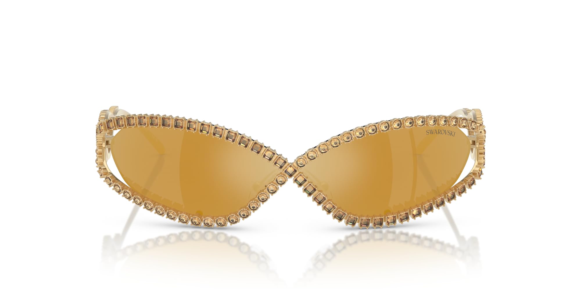 Swarovski womens Sk7024 Oval Sunglasses